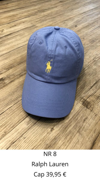 NR 8 Ralph Lauren Cap 39,95 €