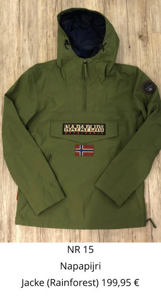 NR 15 Napapijri Jacke (Rainforest) 199,95 €